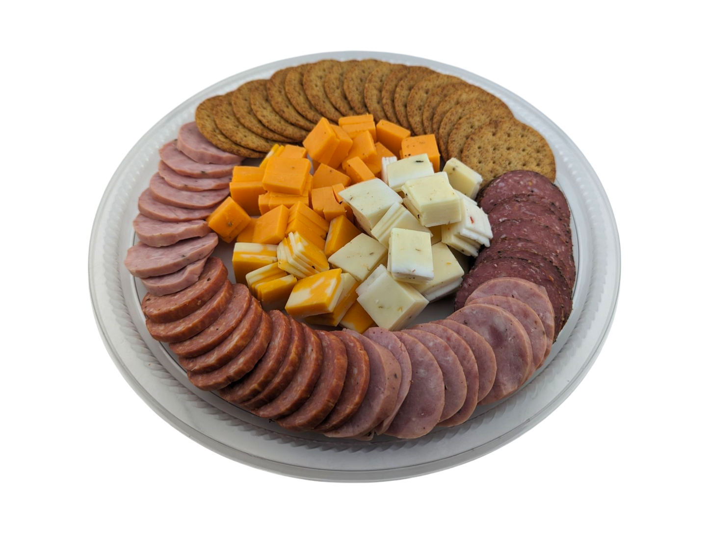 Meat, Cheese, and Crackers Tray