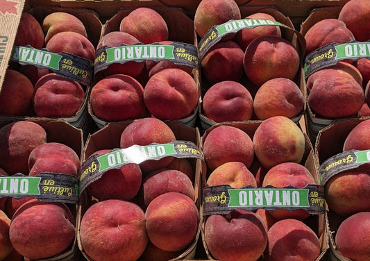 6x3L Flat of Peaches