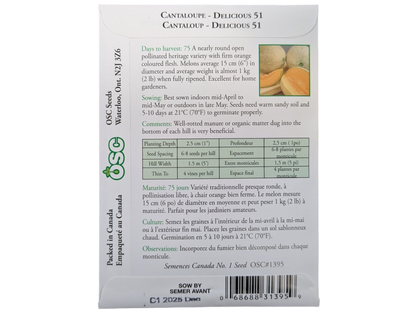 Cantaloupe Delicious 51