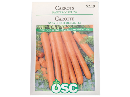 Carrot Nantes Coreless