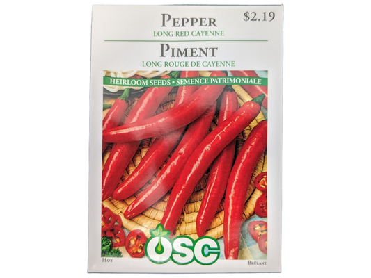 Pepper Long Red Cayenne