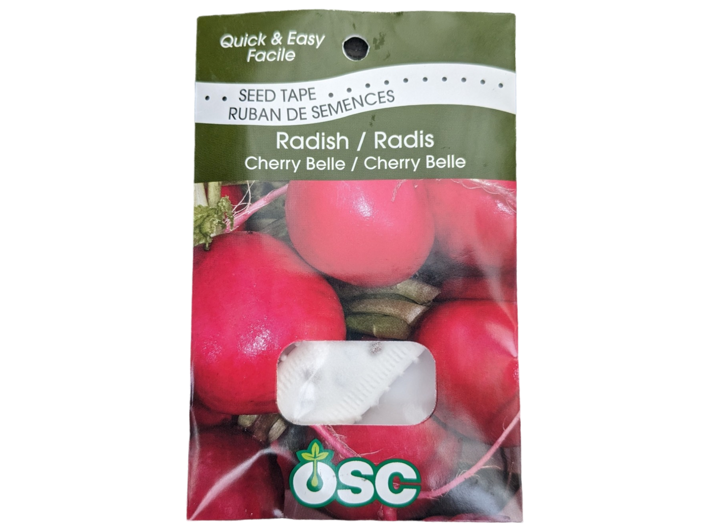 Radish Cherry Belle Seed Tape