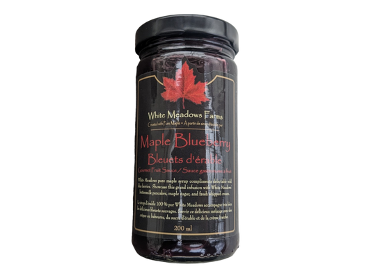 Maple Blueberry Fruit Sauce