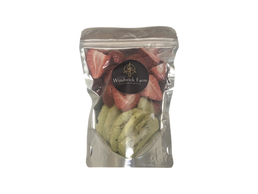 Freeze Dried Strawberries & Kiwi