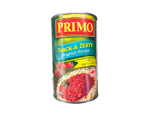 Primo Thick & Zesty Pasta Sauce- 680mL