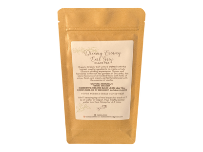 TasTea Dreamy Creamy Earl Grey Loose Leaf Tea