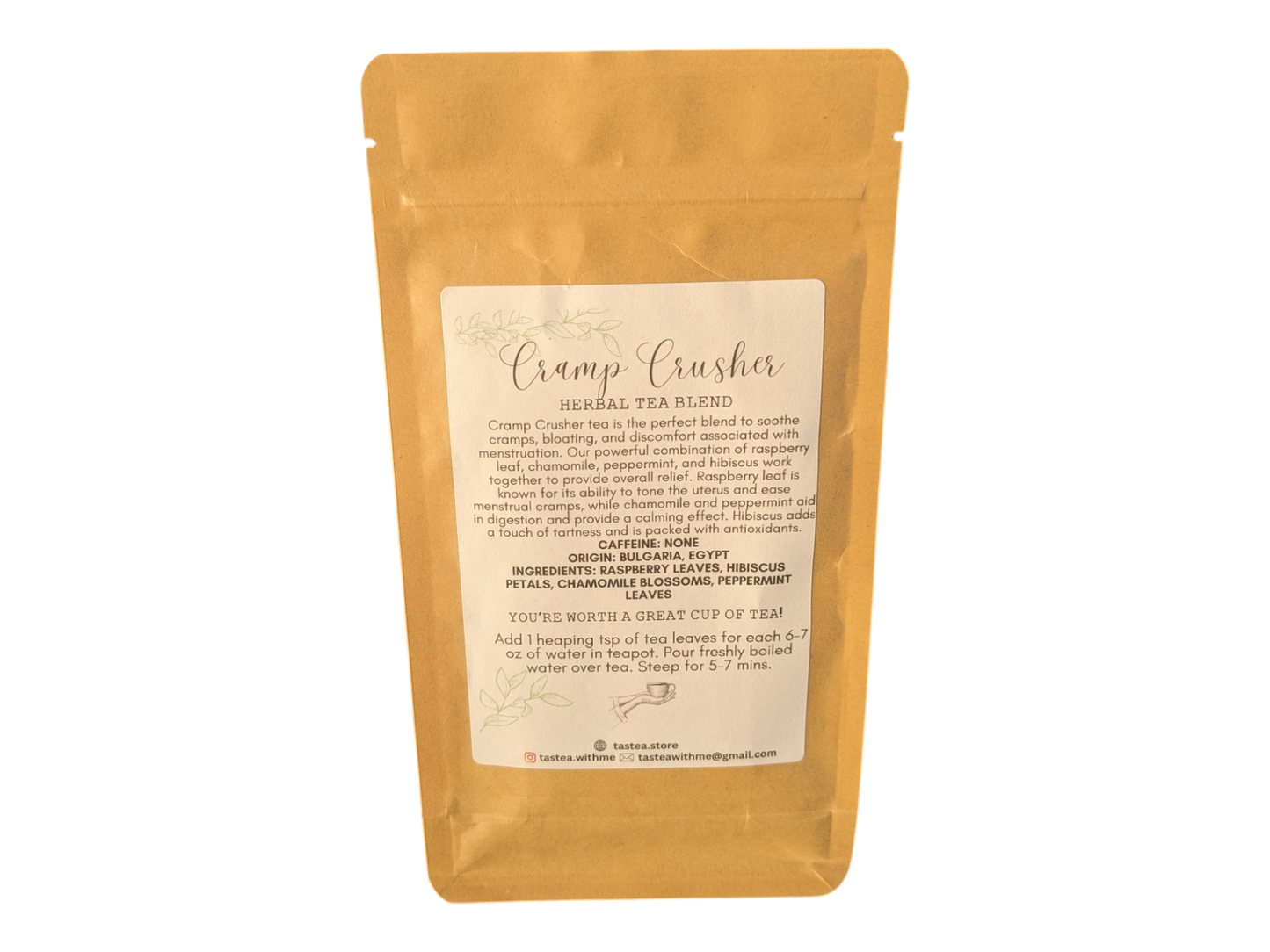 TasTea Cramp Crusher Loose Leaf Tea