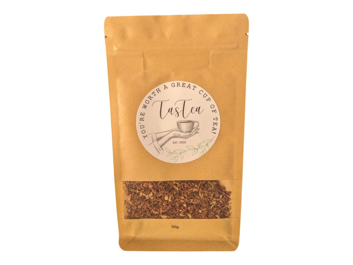 TasTea Spiced Chai Rooibos Loose Leaf Tea