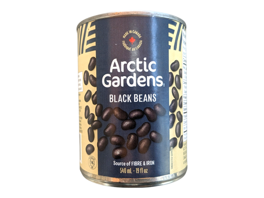 Arctic Gardens Canned Black Beans - 540ml