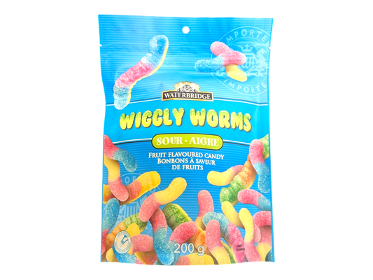 Waterbridge Sour Wiggly Worms