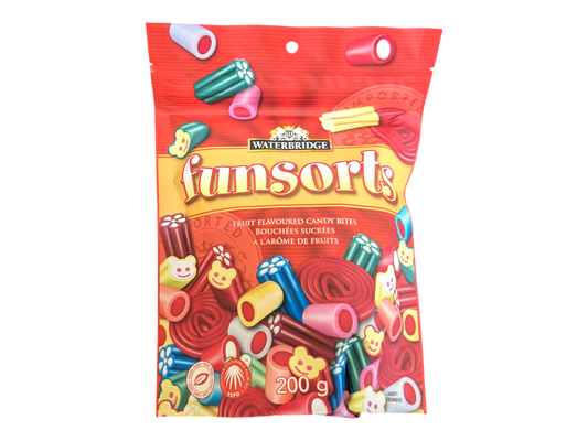 Waterbridge Funsorts Fruit Flavoured Candy Bites