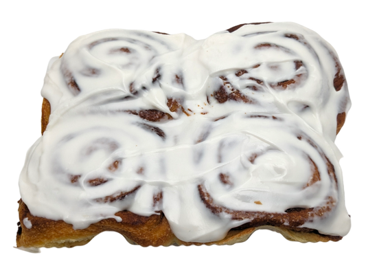 Homemade Cinnamon Buns With Icing - 4 Pack