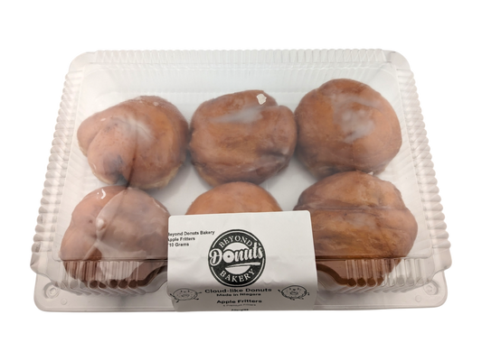 6 Pack of Apple Fritters - Beyond Donuts