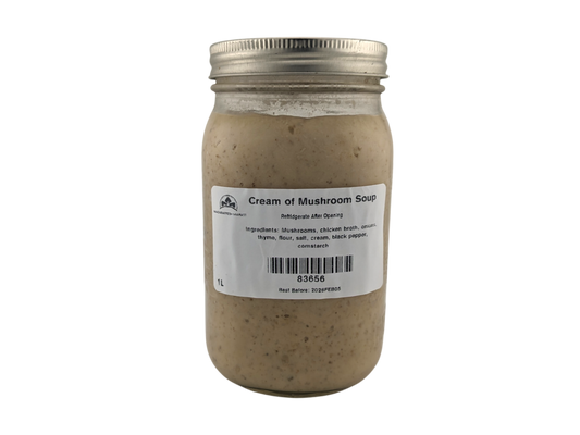 Homemade Cream of Mushroom Soup - 1L