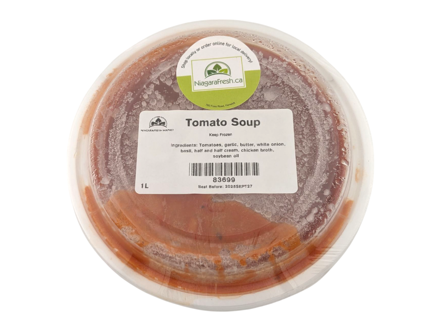 Homemade Tomato Soup - Frozen - 750ml