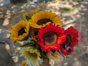 Mixed Sunflower Bouquet