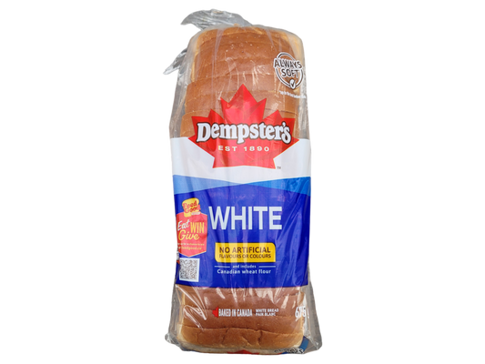 Dempsters White Bread - Frozen