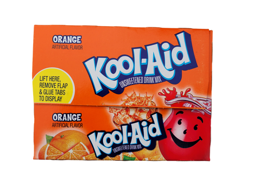 Kool-Aid - orange unsweetened drink mix