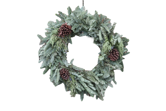 20” Mixed Noble Fir Wreath