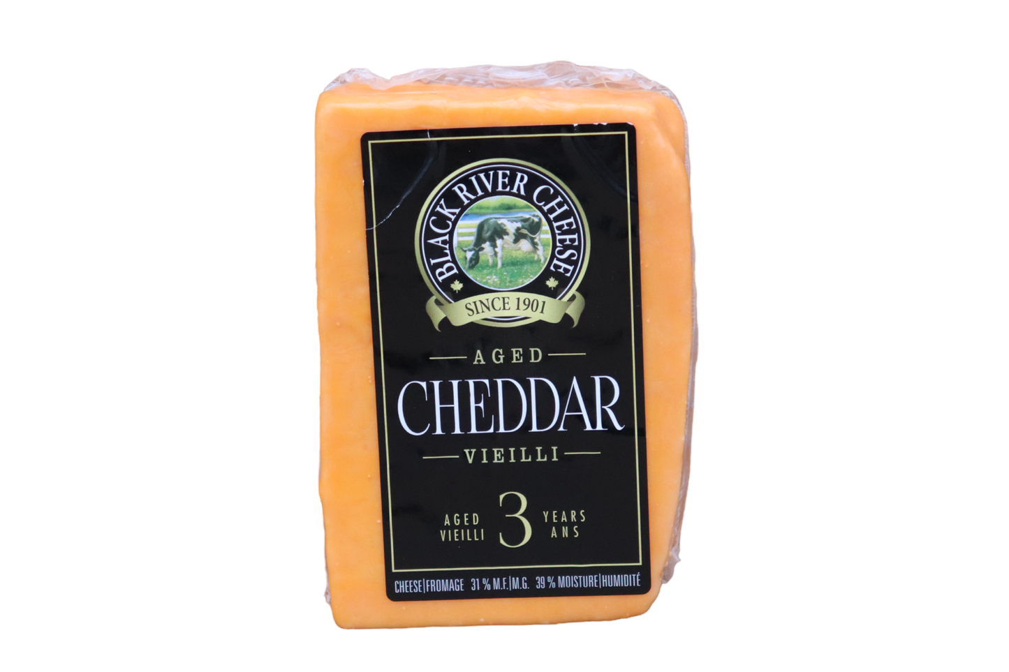 3 Year Aged Cheddar-Black River Cheese