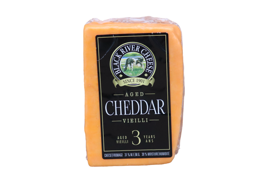 3 Year Aged Cheddar-Black River Cheese