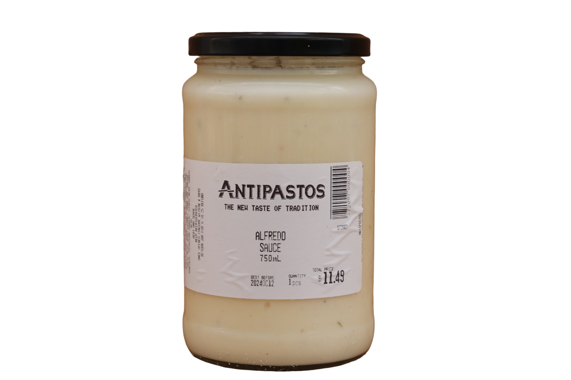 Alfredo Sauce 750mL Antipastos Niagara Fresh Market   PhotoRoom 20231130 160734 