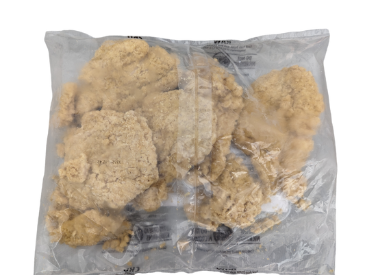Breaded and Seasoned Chicken Breast Pieces- uncooked 1kg