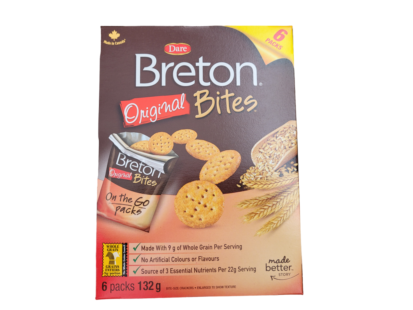 Breton Bites Crackers