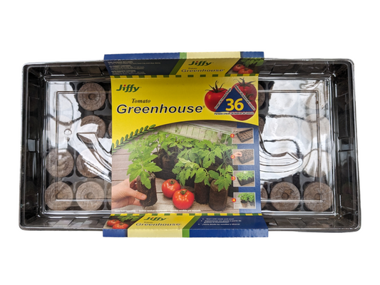 Jiffy Tomato Greenhouse with 36 Peat Pellets