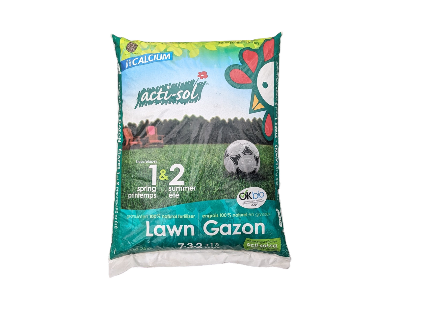 Acti-sol Lawn Fertilizer 15KG