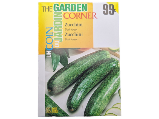 Zucchini Seeds - Dark Green