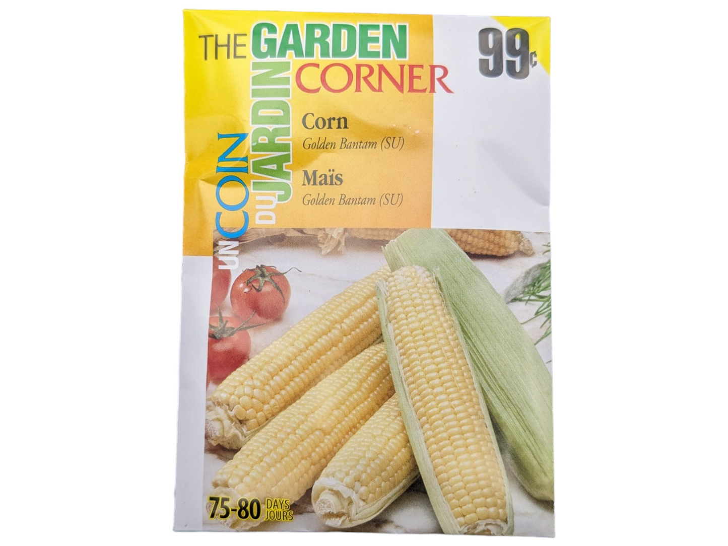 Corn Seeds - Golden Bantam