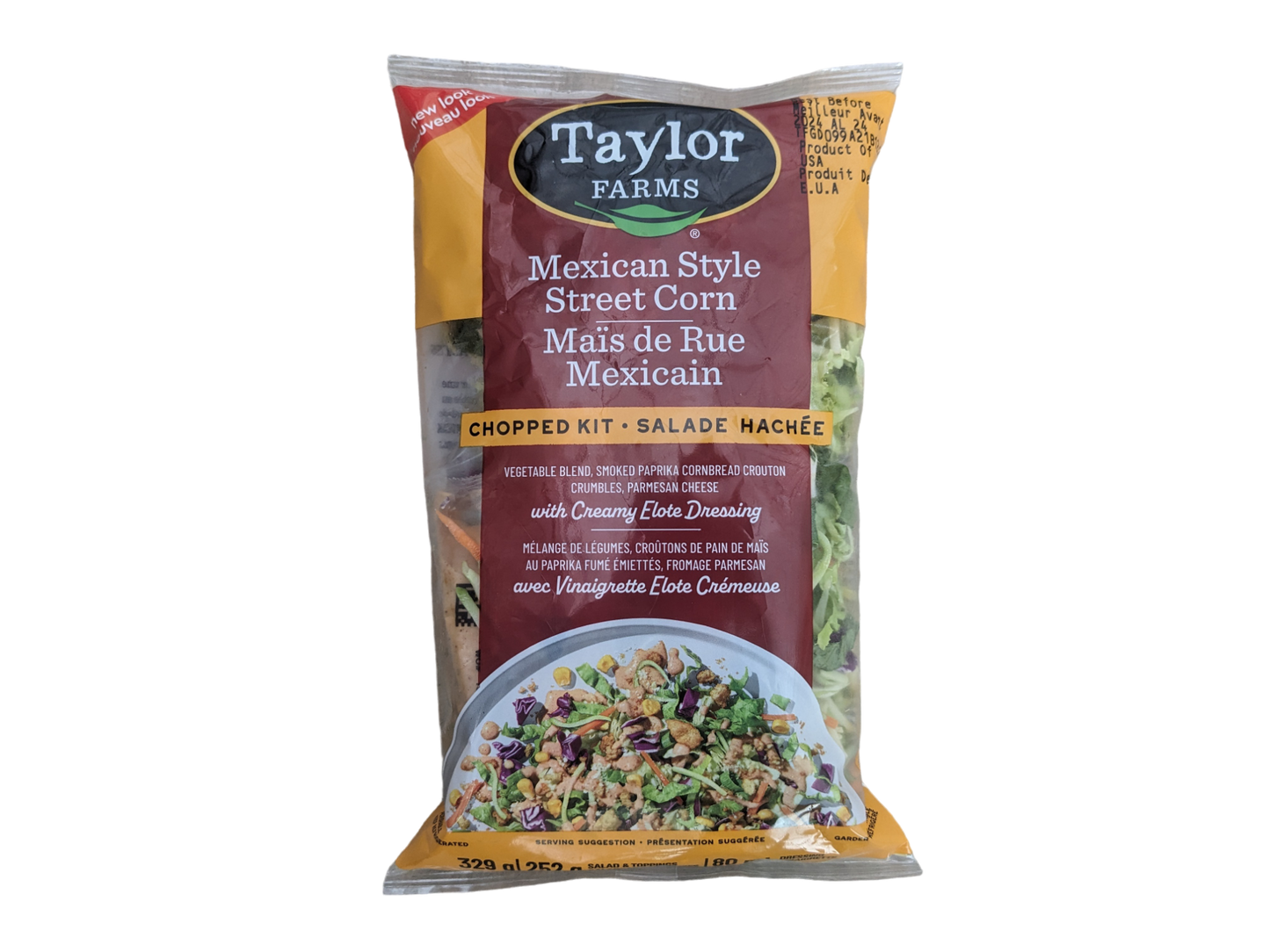 Taylor Farms Mexican Style Street Corn Salad Kit