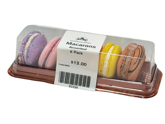 Assorted Macarons - 6 Pack