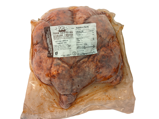 Tandoori Rub Flattened Chicken 2.6 lbs - VG Meats - Frozen