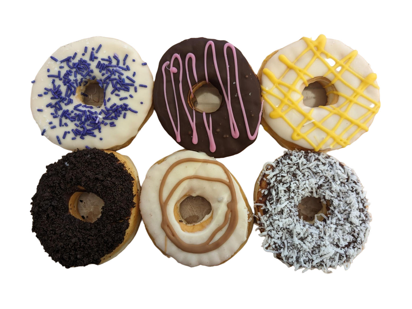 6 Pack of Assorted Donuts - Beyond Donuts New Pack