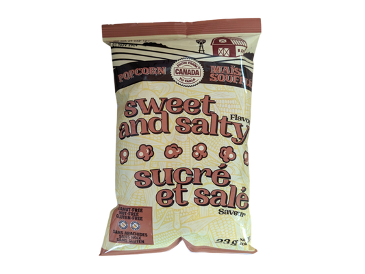 Mini Sweet and Salty popcorn 23g