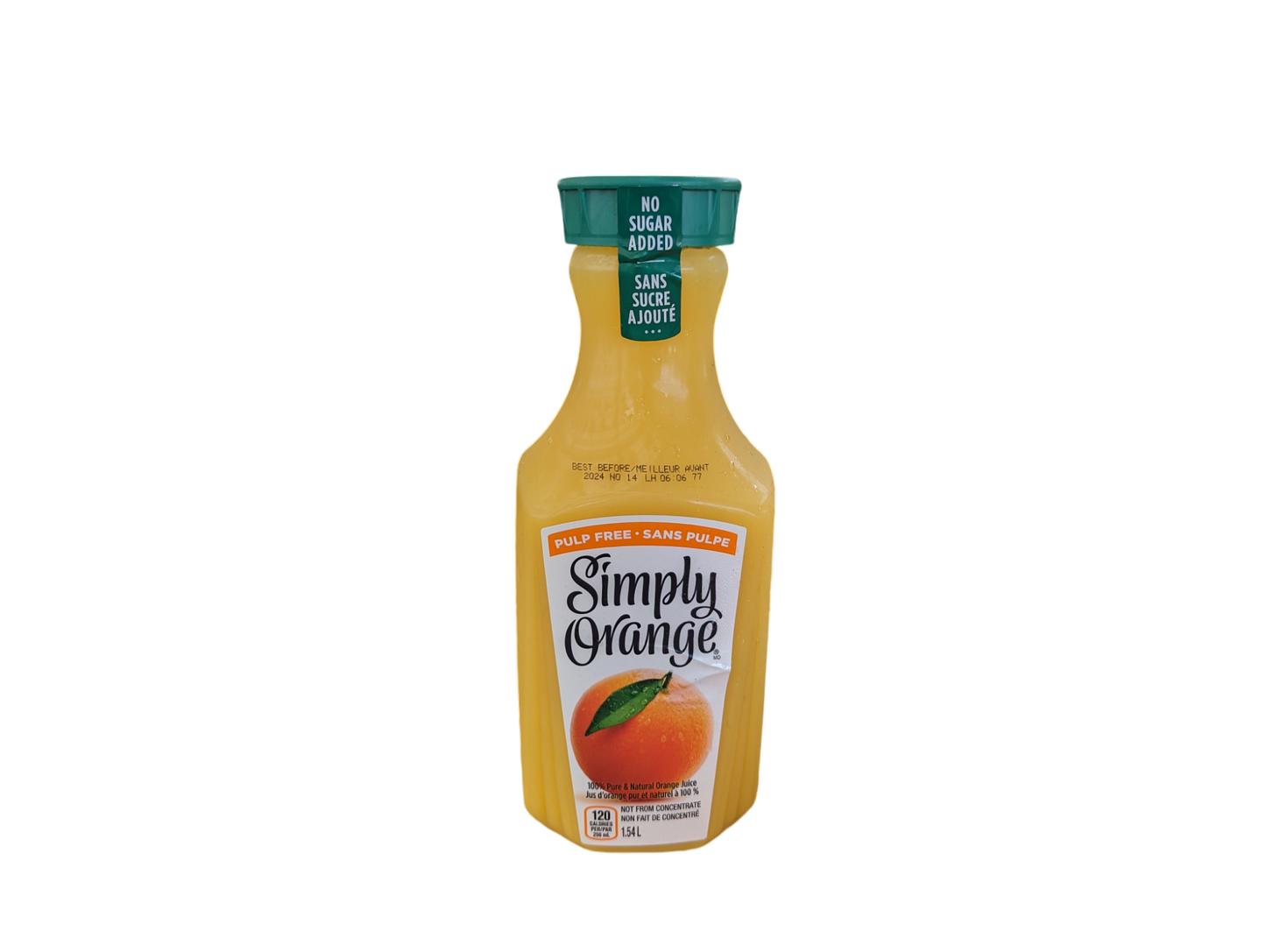 Pulp Free Orange Juice - Simply Orange