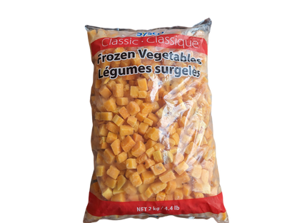 Frozen Diced Butternut Squash - 2kg