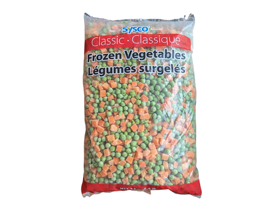 Frozen Carrots and Peas - 2kg