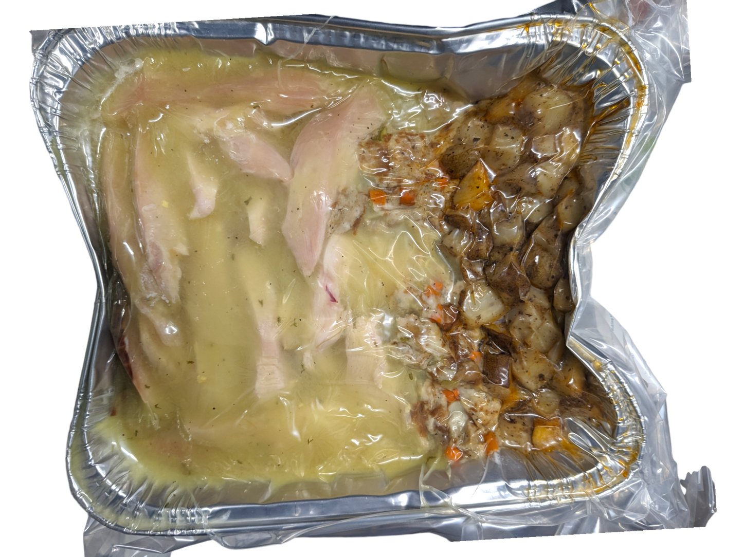 Turkey with stuffing and potatoes - 2kg