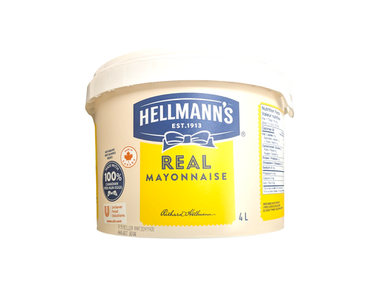 Hellman's Mayonnaise - 4L Tub - Best Before November 14, 2024