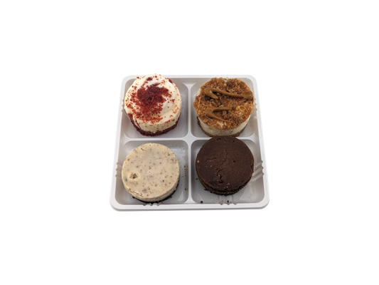 4 Pack of Assorted Mini Cheesecakes