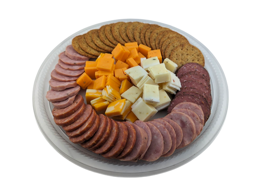 Meat, Cheese, and Crackers Tray