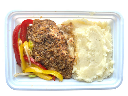 Chicken Cordon Bleu with Mashed Potatoes