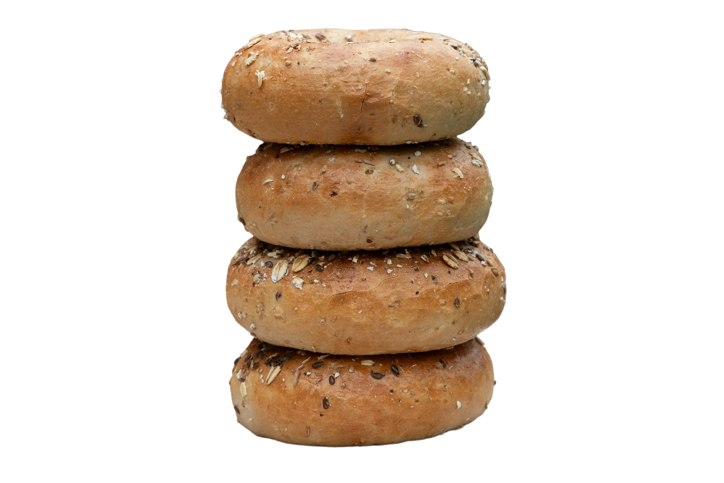 Homemade Multigrain Bagels - 4 pack