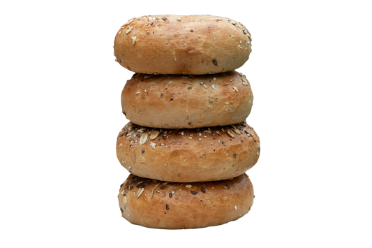 Homemade Multigrain Bagels - 4 pack