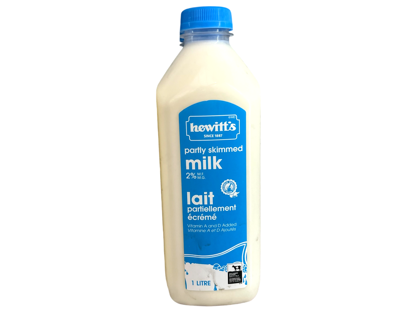 Hewitt's Milk 2% - 1L Carton