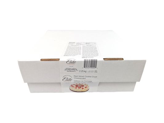 Red Velvet Cookie Crust Cheesecake