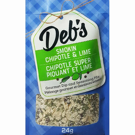 Smokin’ Chipotle & Lime Dip Mix - Deb's Dips